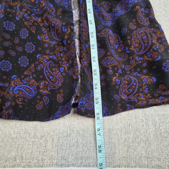 LoveStitch Belle Lace Paisley Maxi Dress Women's Small Babydoll Cottagecore Boho - Picture 7 of 7